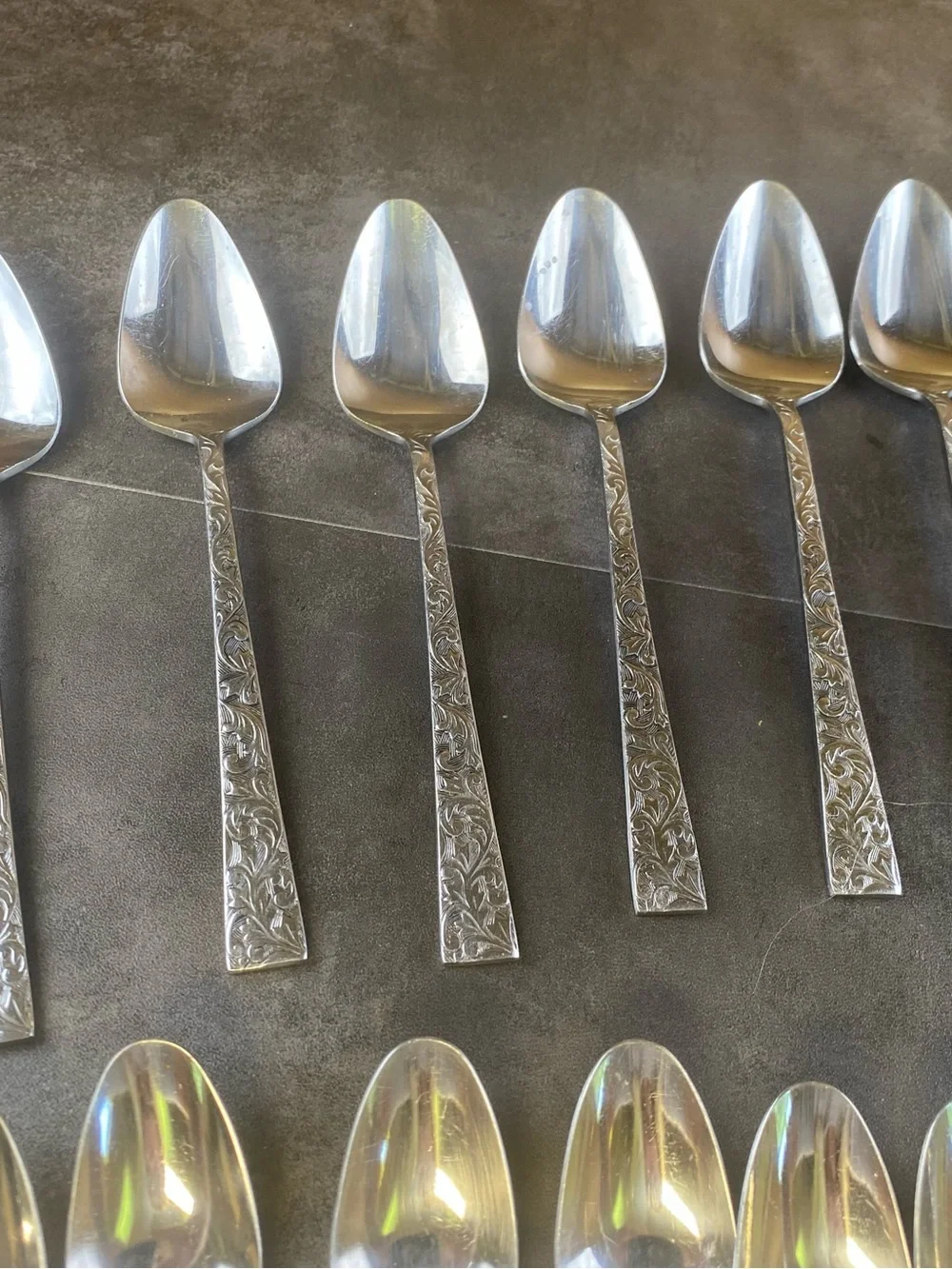 SCC Supreme Cutlery Made in Japan Stainless Steel Silver Flatware Set 44 Pieces